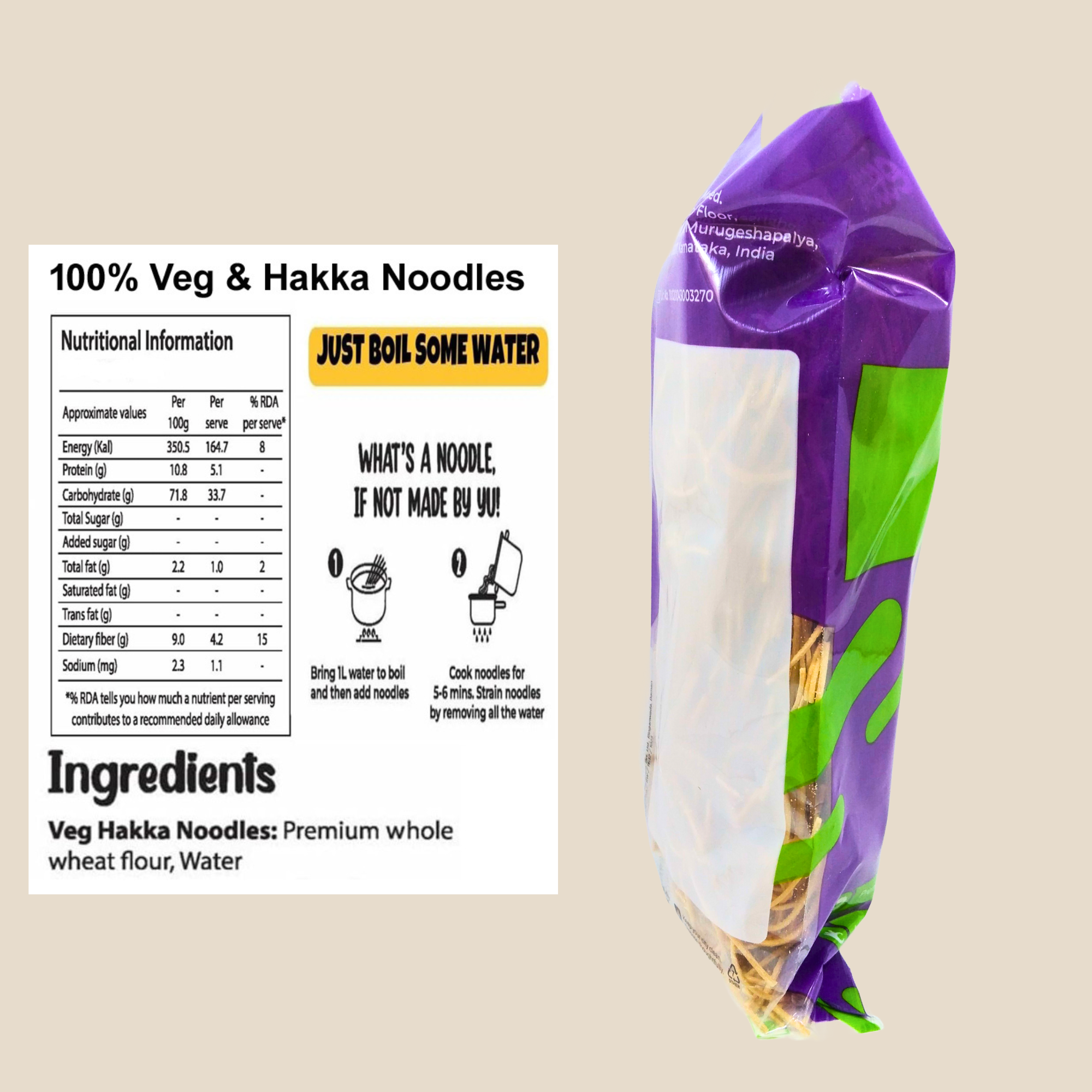 Healthy Atta Noodles 500gm | Premium Hakka Style | Quick Cook, Veg - Image 4